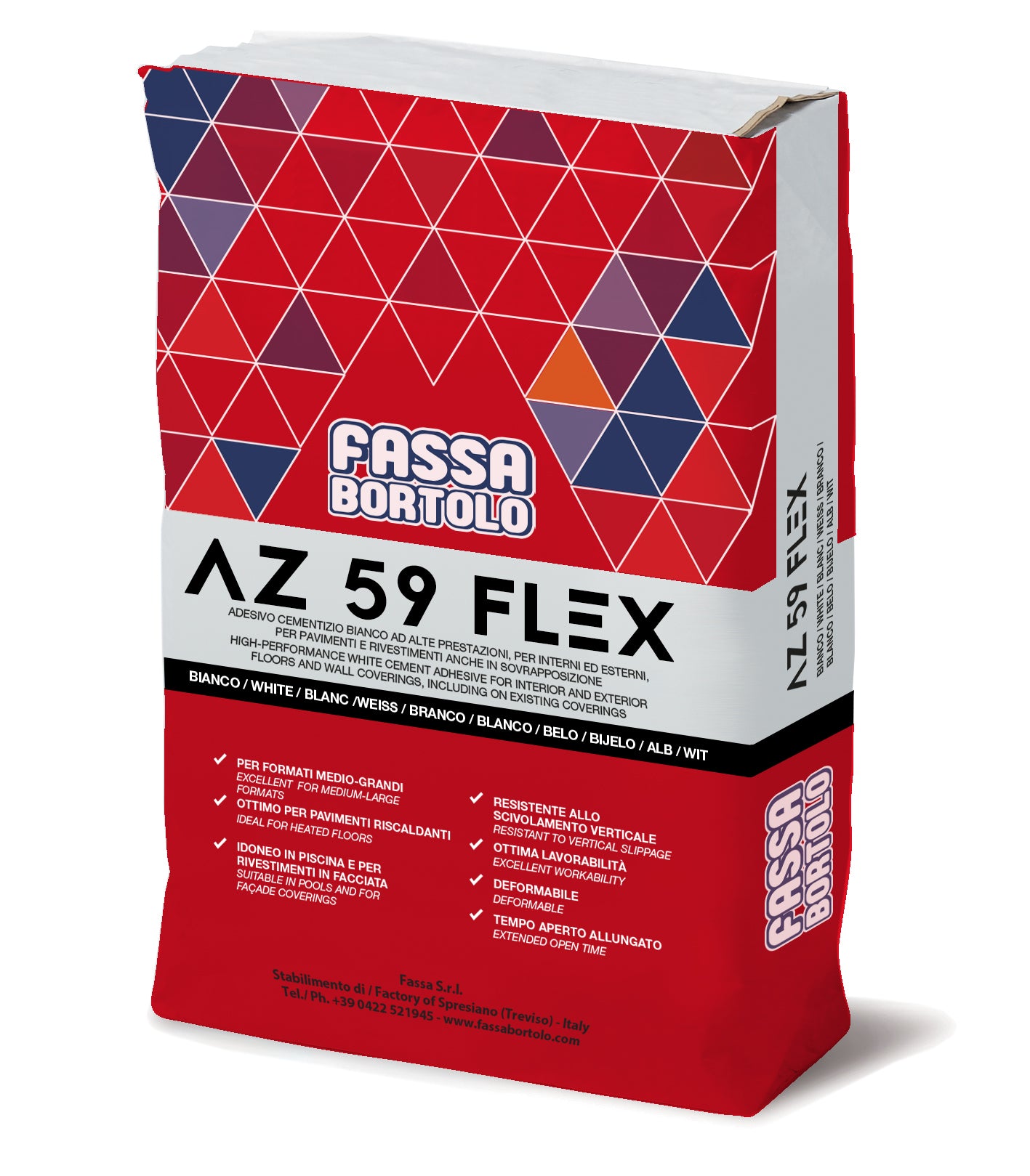 AZ 59 FLEX GRIGIO SACCO 25 KG COD.746U1
