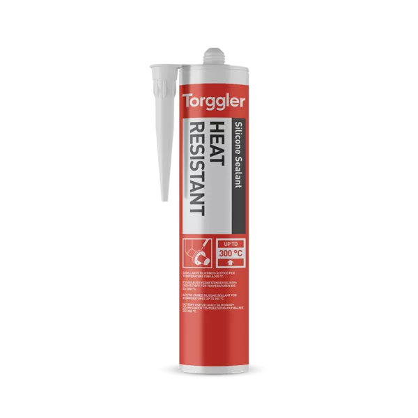 HEAT RESISTANT SILICONE TERMORESISTENTE ROSSO CARTUCCE 310 ML COD.6185