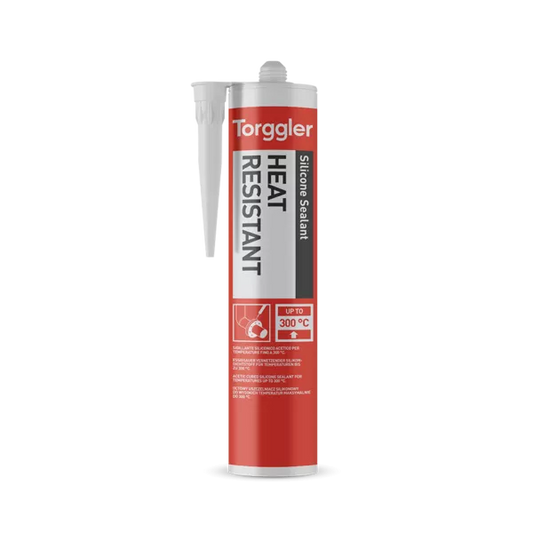 HEAT RESISTANT SILICONE TERMORESISTENTE ROSSO CARTUCCE 310 ML COD.6185