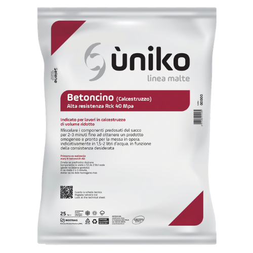 BETONCINO UNIKO SACCO DA 25 KG COD.S351PD