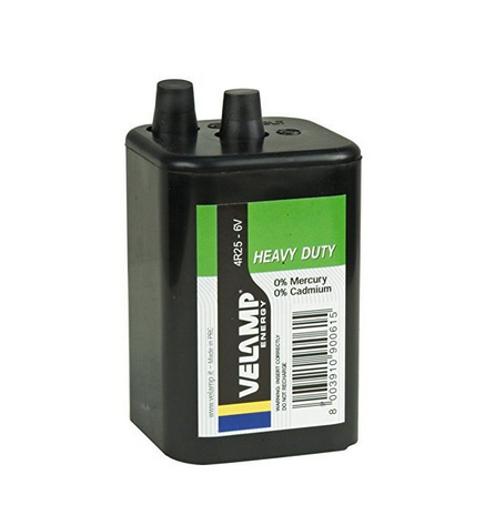 BATTERIA PER LAMPEGGIANTE STRADALE HEAVY DUTY 6V COD. 0139004170