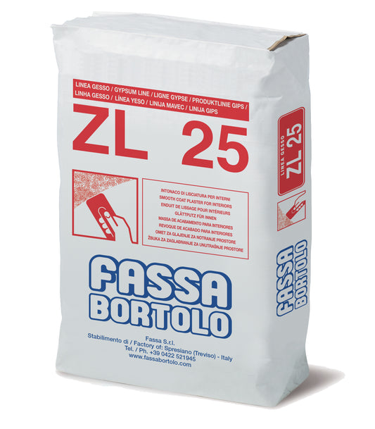 ZL 25 LISCIATURA BASE GESSO 25 KG COD.311