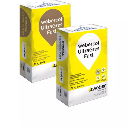 WEBERCOL ULTRAGRES FAST 25 KG COD.5200696201